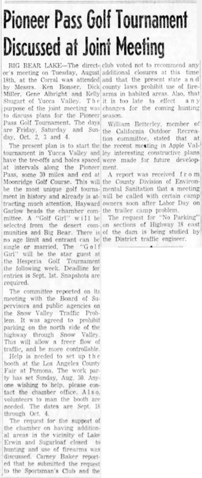 1959 Aug 25 - The San Bernardino County Sun article clipping