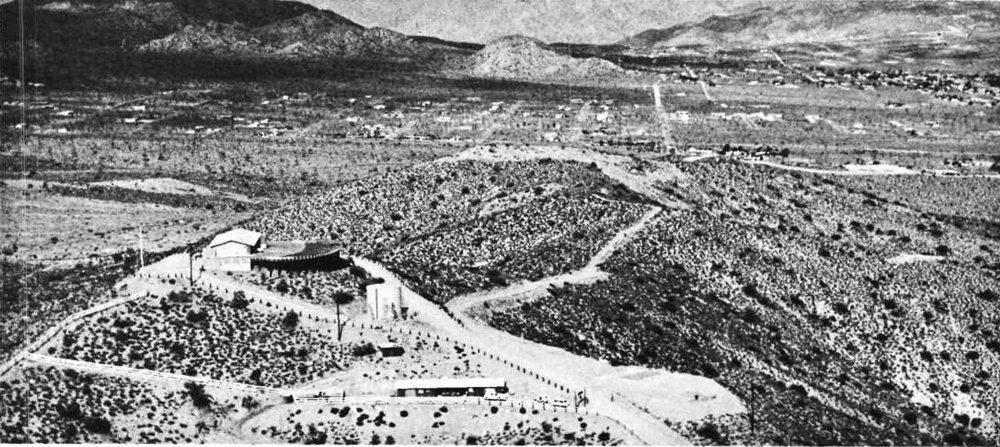 View overlooking Yucca Valley from hilltop