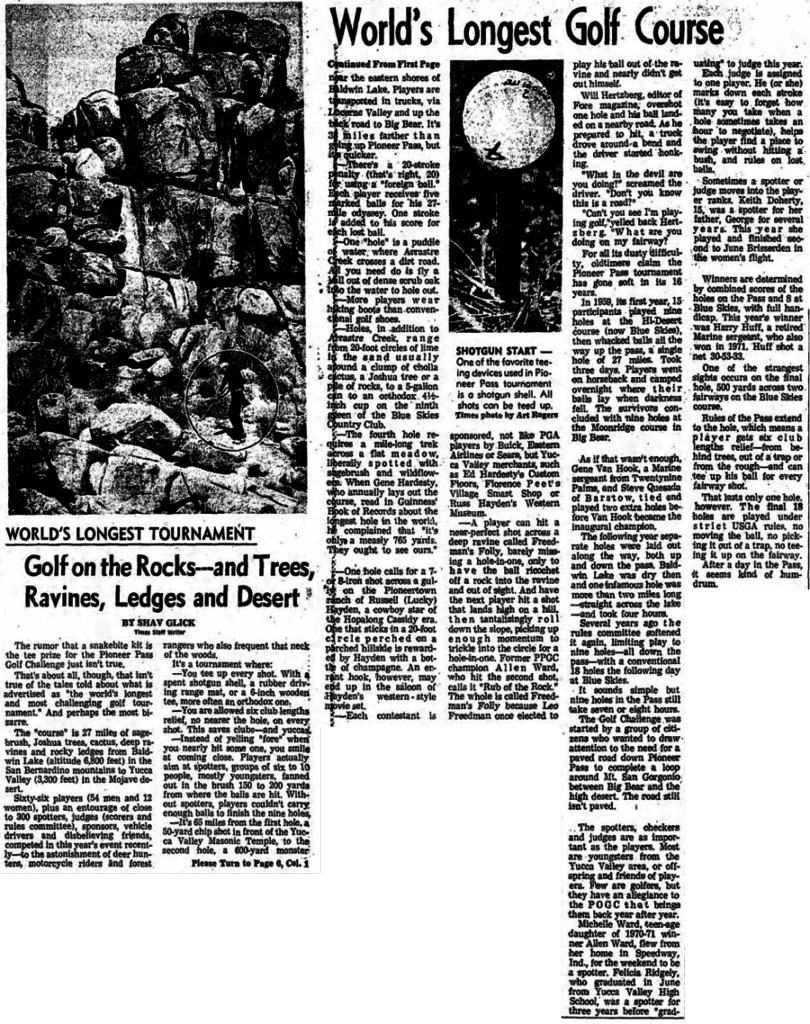 Oct. 11, 1974 - The Los Angeles Times article clipping