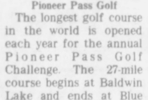 Sept. 26, 1980 - Pioneer Pass Golf featured image