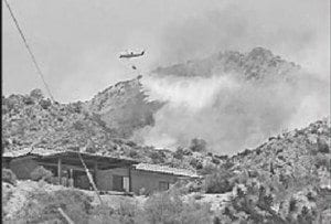 firefighting helicopter image