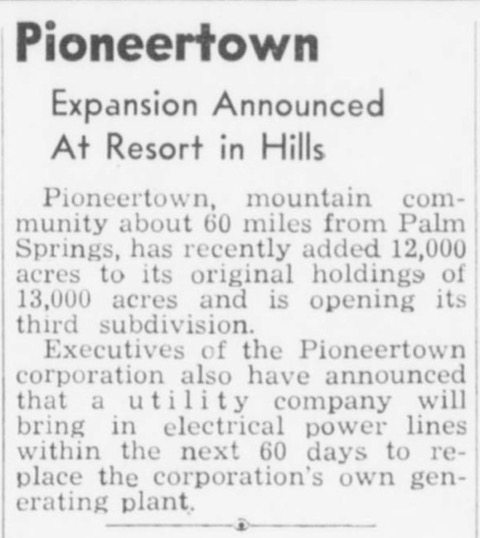June 29, 1948 - Desert Sun article clipping