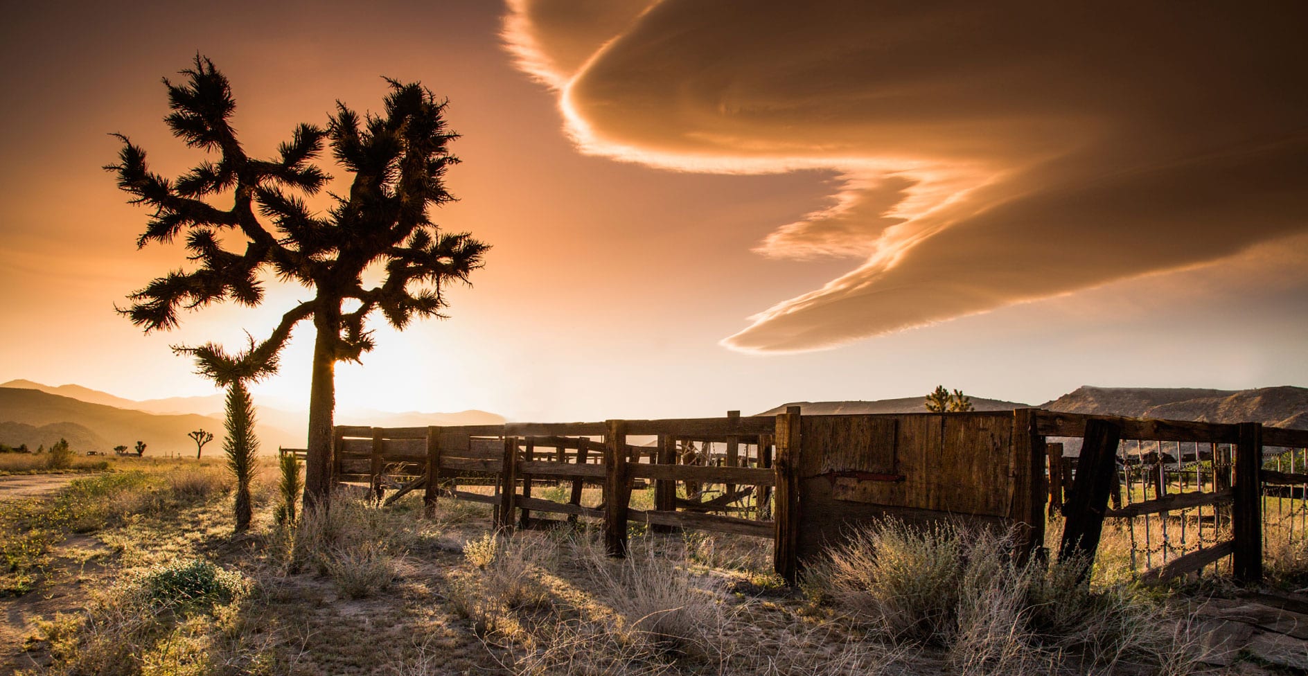 Sunset in Pioneertown