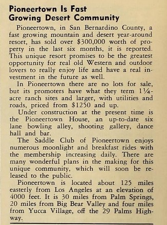 1947 - the Grizzly Bear newspaper clipping