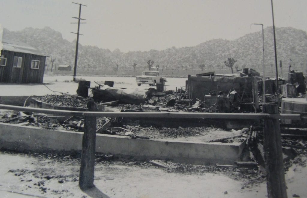 Red Dog Saloon After The Fire
