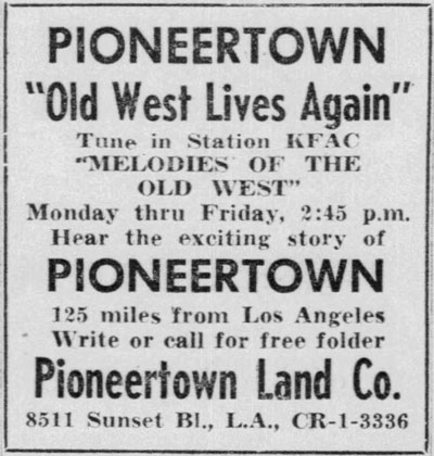 Feb. 10, 1947 - The Valley Times Advertisement